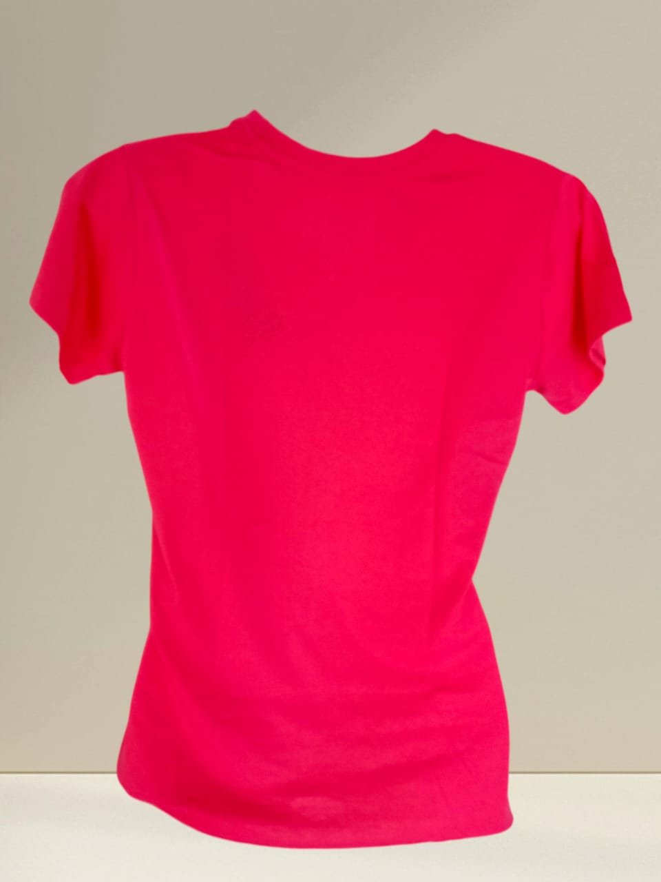 Women's Hot Pink "Positive Mind Positive Vibes Positive Life" Printed T-Shirt thumbnail